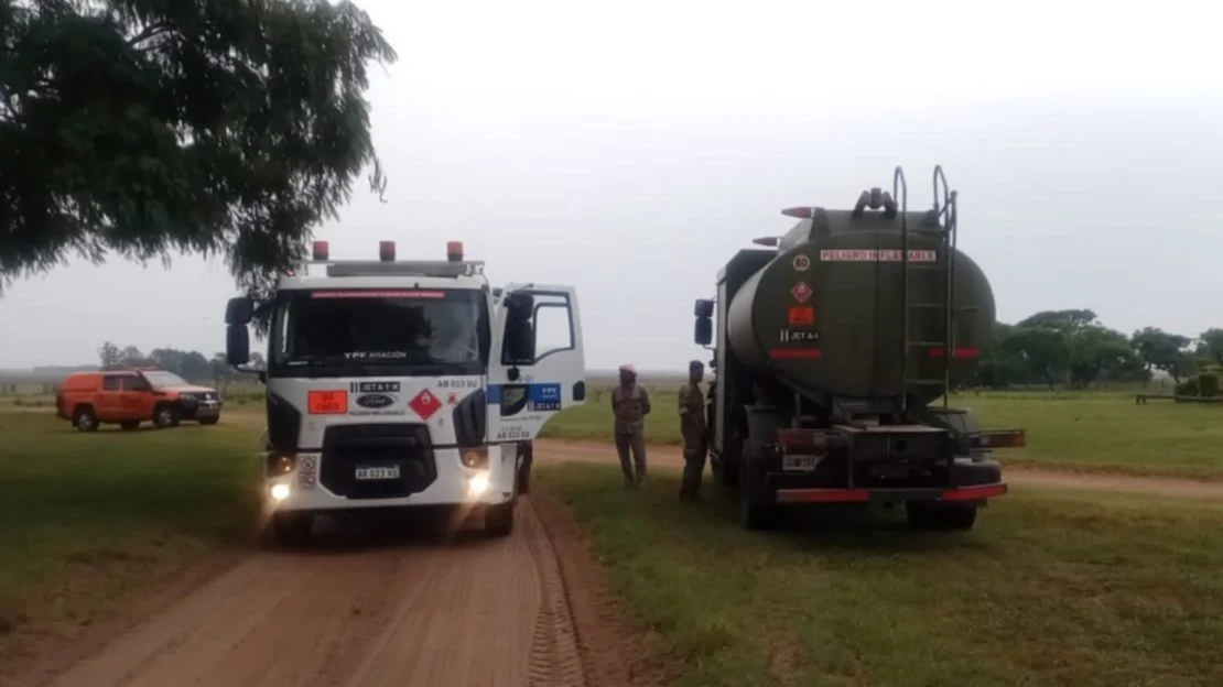 El Ejército se suma a la lucha contra el fuego en Corrientes