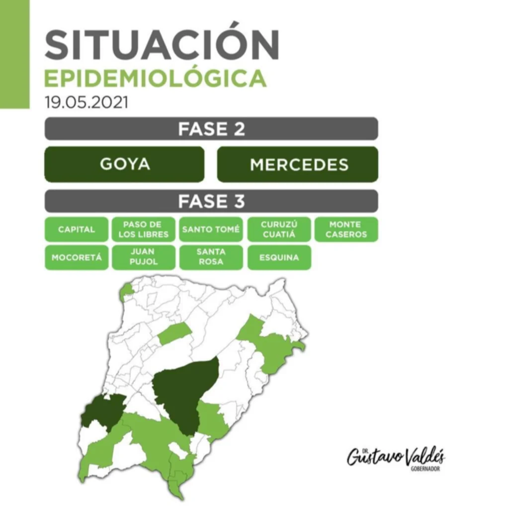 Cuáles son las restricciones por coronavirus que rigen en la provincia de Corrientes