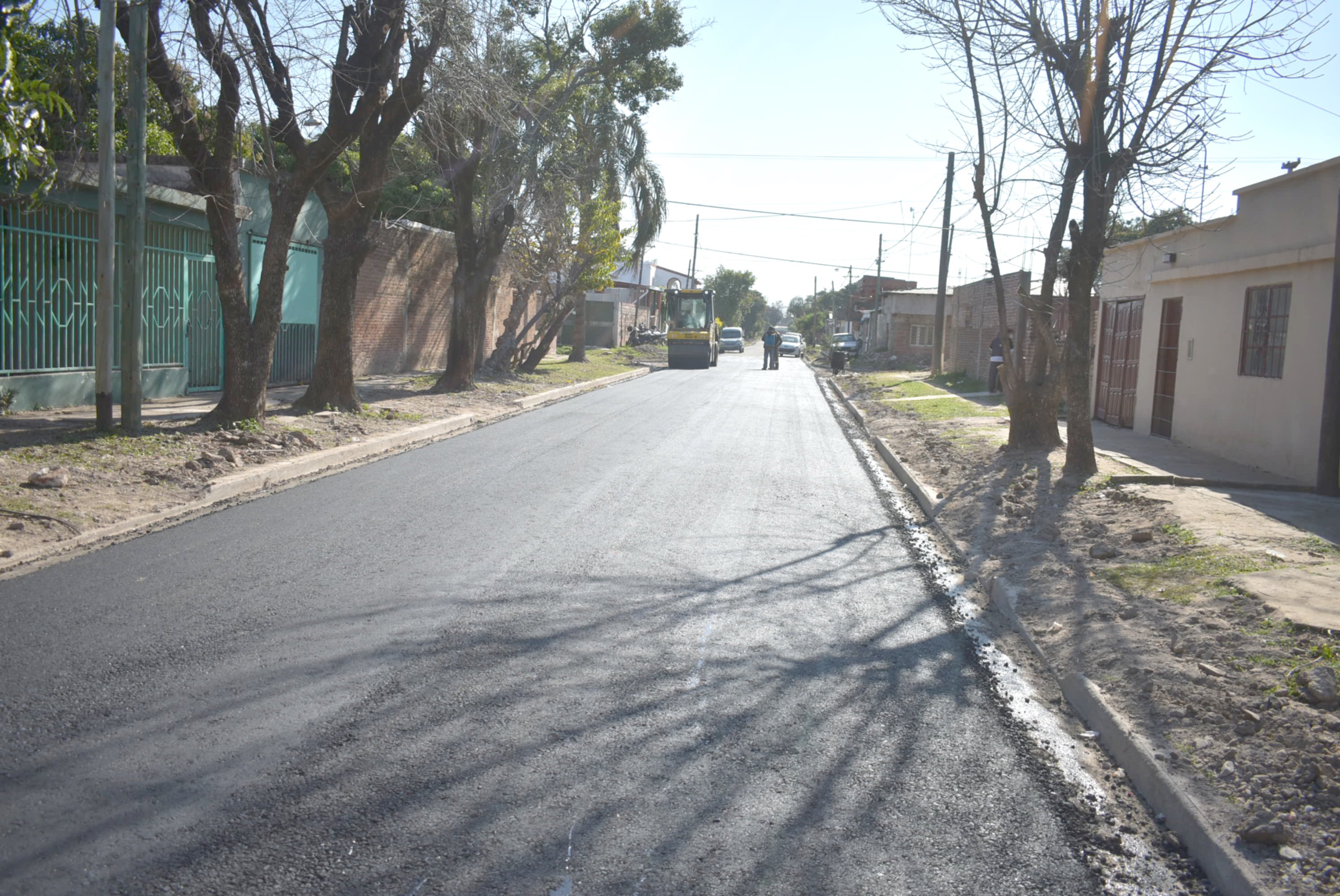 Avanzaron con el pavimento caliente en el barrio Juan de Vera - El litoral
