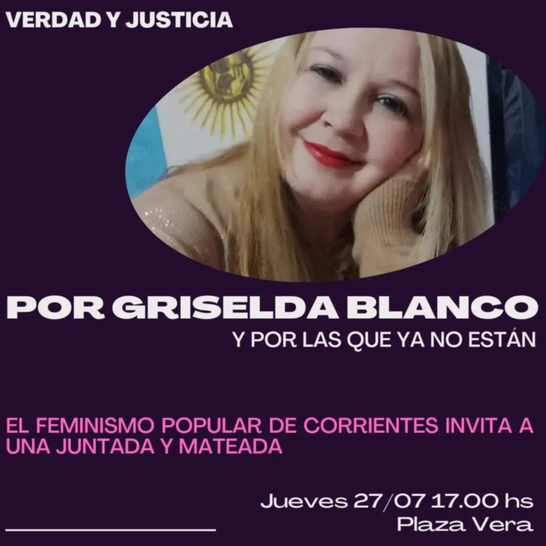 Pedirán justicia por el crimen de la periodista Griselda Blanco