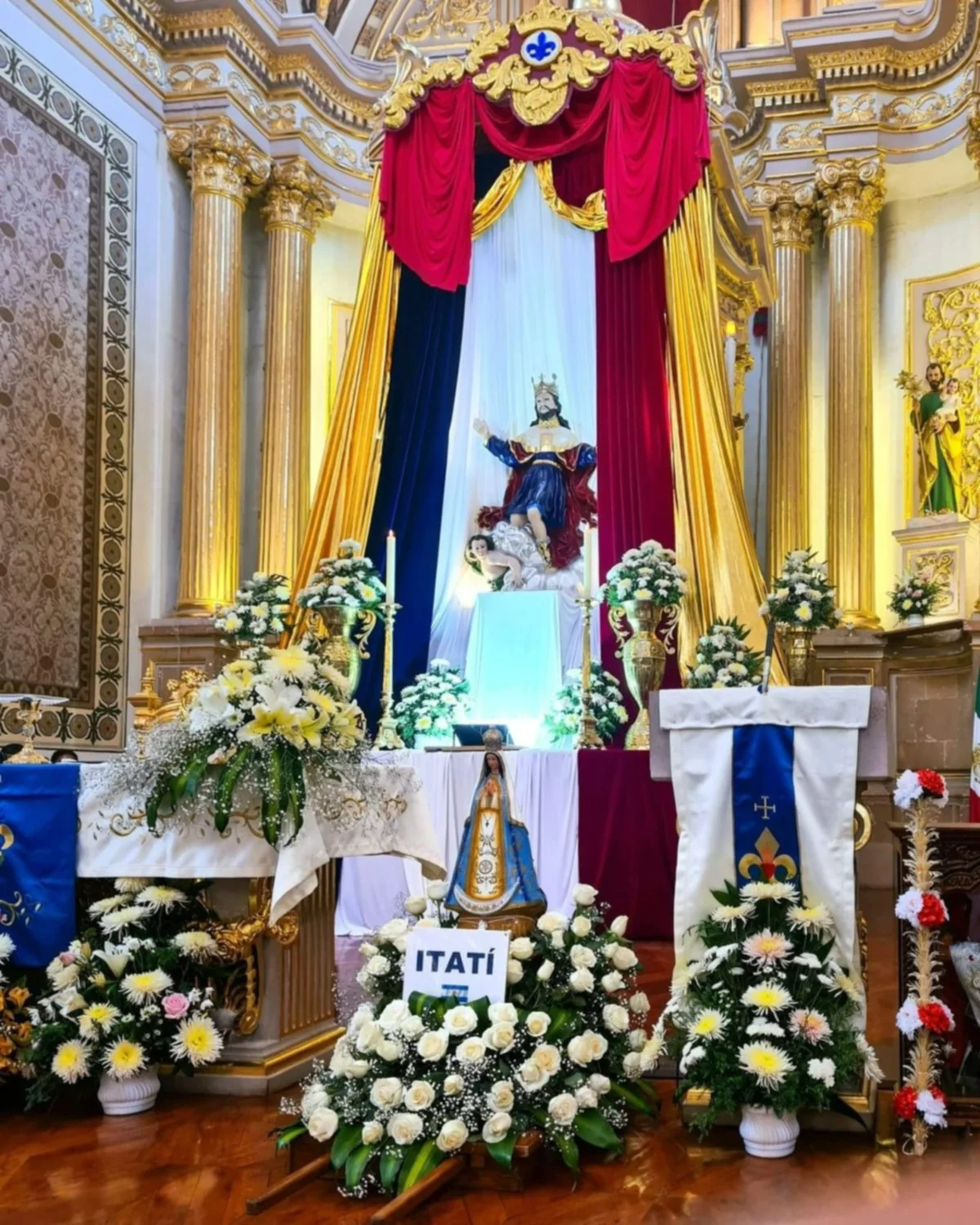 Emotiva peregrinación de la Virgen de Itatí en un país centroamericano