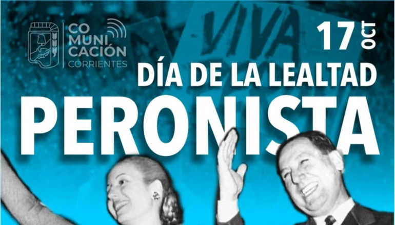El PJ correntino conmemora el Día de la Lealtad Peronista